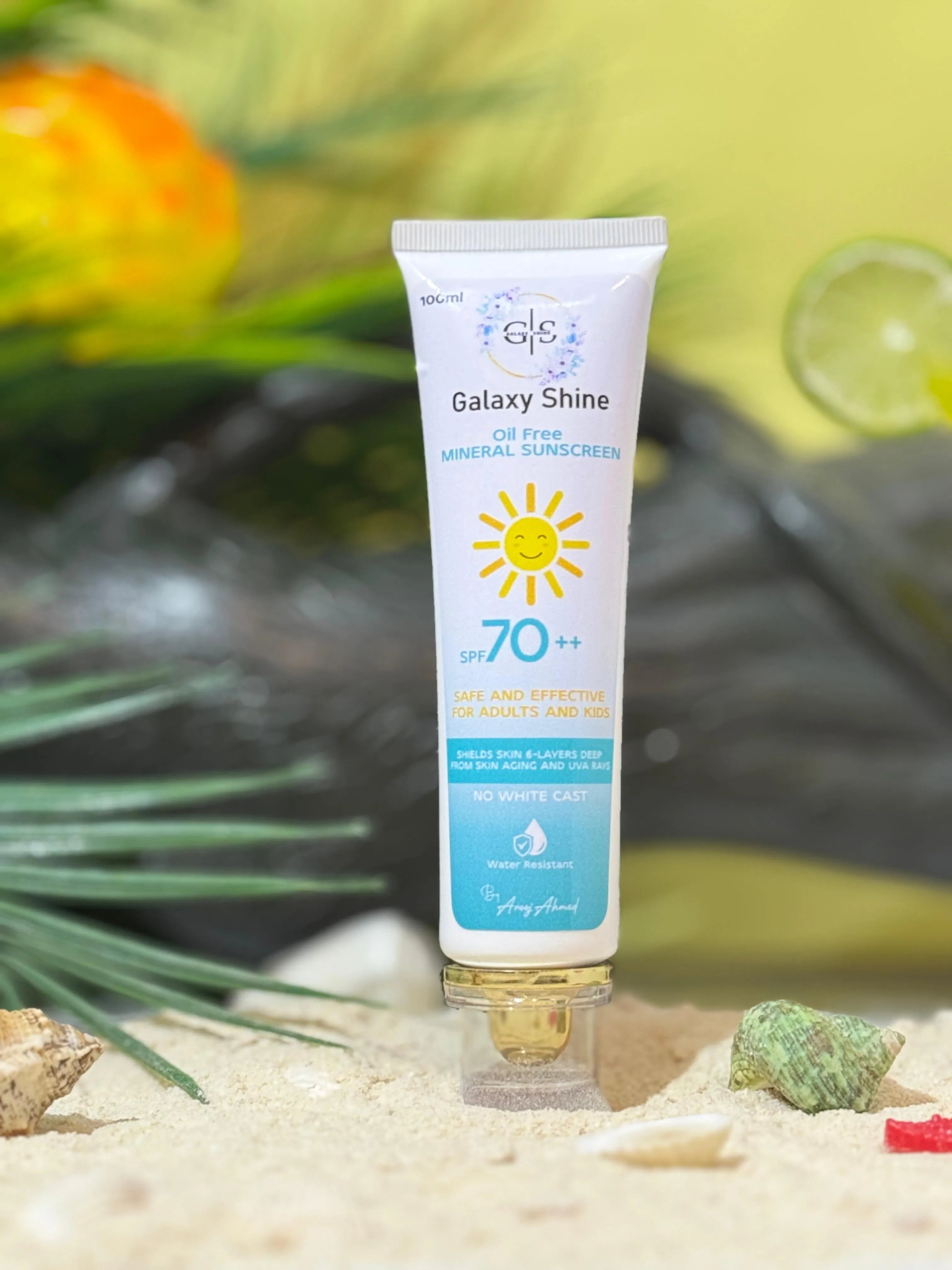 Oil-Free Mineral Sunscreen with SPF 70++