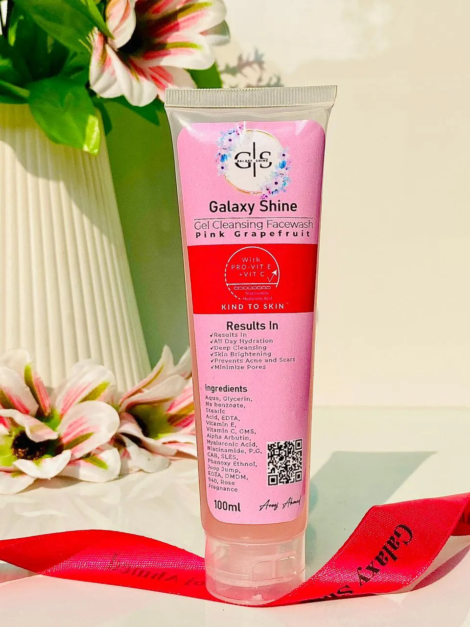 Gel Cleansing Facewash with Vitamin C+E